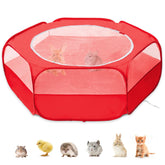 XIRGS small animal playpen 114cm length with cover for safe enclosure