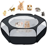 XIRGS small animal playpen with cover ready for safe indoor playtime