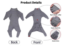 Xqpetlihai recovery suit full-coverage design deters licking for healing areas.