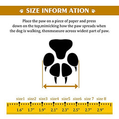 XSY&G dog boots anti-slip soles - stable traction on slippery tiles
