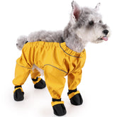 XUANNIAO dog suspender booties open wide for easy on and secure fit
