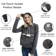 XUDREZ DUBUK hoodie cat ears hood detail and playful design