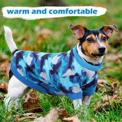 Xuniea dog sweater sleeve design supports easy movement and cozy sizing.