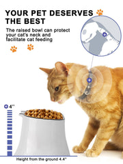 Y YHY ceramic bowl offers durable, chew-safe performance over plastic alternatives.