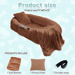 YAEM Human Dog Bed interior padding offers gentle support.