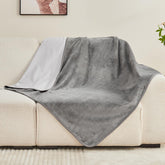Yaning Waterproof Blanket 40x60 grey-face shields beds from spills with pet-friendly protection.