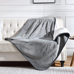 Yaning waterproof-blanket-bed-setup protects bed from spills and fur.
