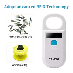 Yanzeo AR180 stores up to 128 tags for efficient management.