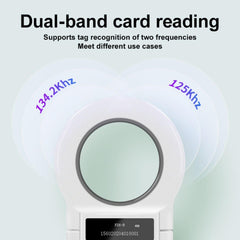 Yanzeo reader USB charging ready for easy power at clinics or travel.