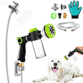 YCCOKJJ dog wash hose attachment installation for easy indoor bathing.