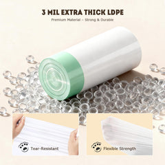 YEAHGO odor-lock drawstring seals in litter box odors for cleaner spaces.