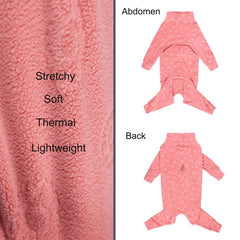 Yeapeeto dog coat warmth lightweight polar fleece highlights soft, quick-drying warmth