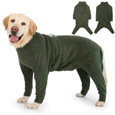Yeapeeto dog coats warm lightweight fleece keeps large dogs cozy on cold walks