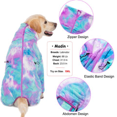 Yeapeeto dog winter coat zipper-easy-on-off simplifies quick outings.
