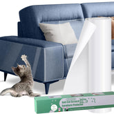 Yeatem thickened vinyl cat scratch protector roll keeps sofas safe from claws