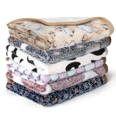 YedsIntu absorbent blanket with heat-reflective layer keeps small pets warm.