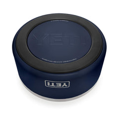 YETI Boomer 8 navy full water bowl demonstrates 64-ounce capacity for long-lasting hydration