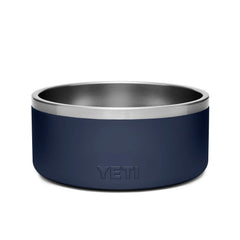 YETI Boomer 8 non-slip ring close-up highlights stability during enthusiastic meals