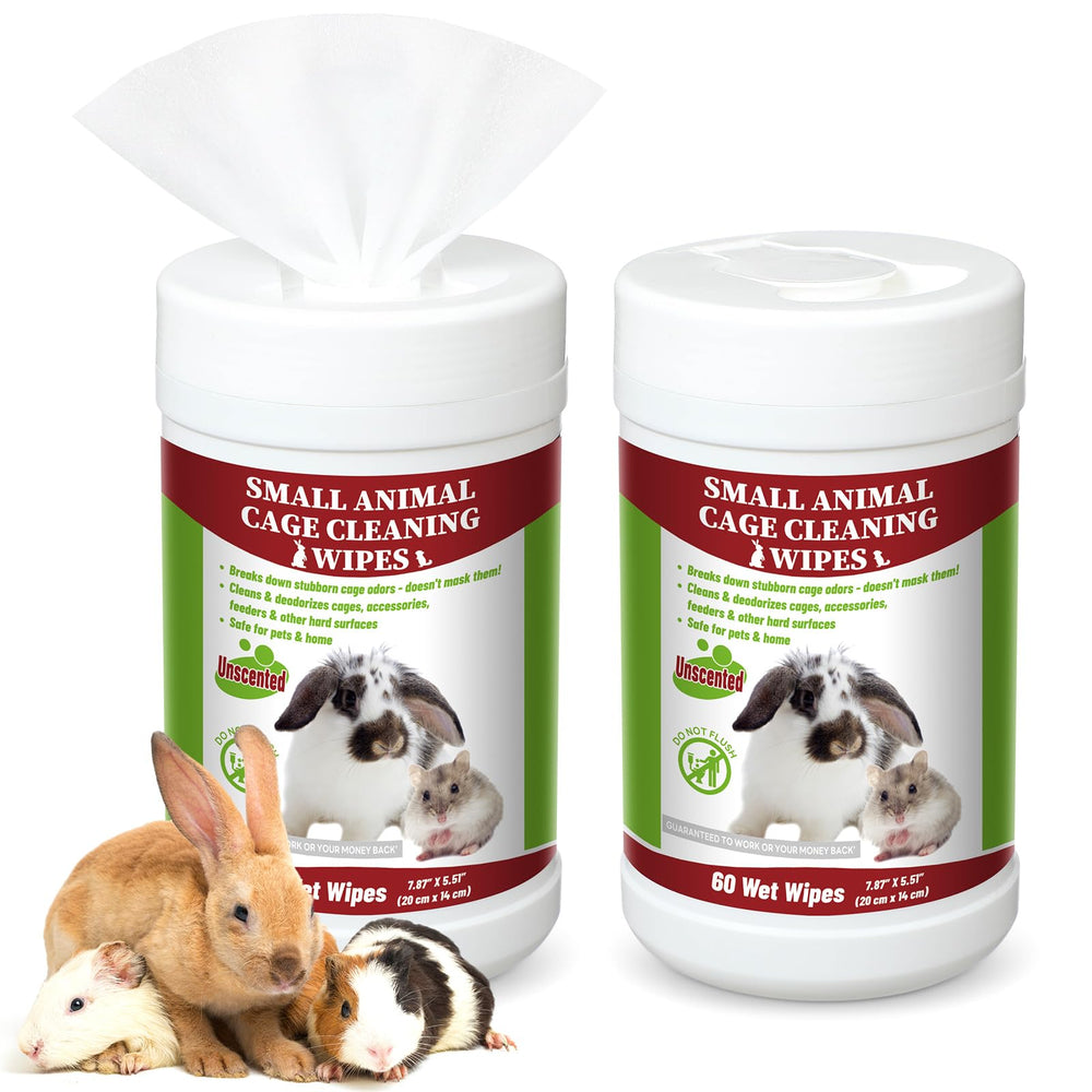 Yeyeplum cage wipes dispensing-cap for quick, convenient cage cleaning.