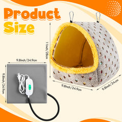 Yeyeplum three-temp heating pad demonstrating adjustable warmth for cozy nights