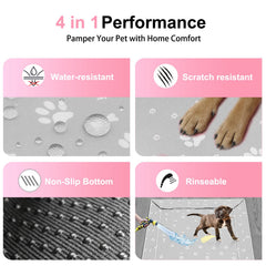 YEYUELINWEN bottom pad anti-slip-base keeps mat steady during play