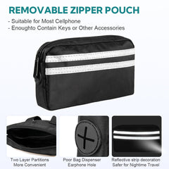 Yicostar waist belt with foam pad provides ergonomic, comfortable fit.