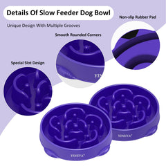 YINEYA durable dog bowl material reinforced for long-lasting use and easy cleaning.