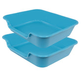 Ying Tutu extra large litter box gray front view showing spacious area for big cats