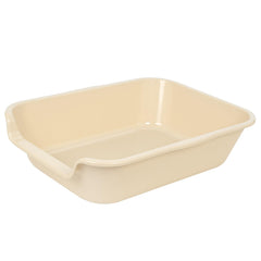Ying Tutu extralarge litter box beach sand front view shows spacious area for big cats