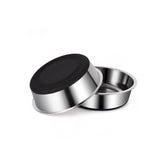 YINGFAN stainless steel dog bowl close-up—durable feeding for dogs