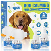 Yingsu dog calming diffuser setup demonstrates a ready-to-use calming solution for anxious dogs.