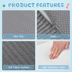 Yiruka dog steps foam-core reduces joint strain for small pets
