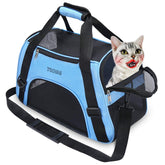 Portador YLONG con interior-espacio amplio para mascotas durante viajes.