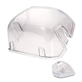 YOIHABV pet-feeder rear cover clip-on demonstrates secure fit to prevent rear access during meals.
