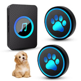 Yoiilifee dog doorbell front view shows accessible signaling for pets at home.