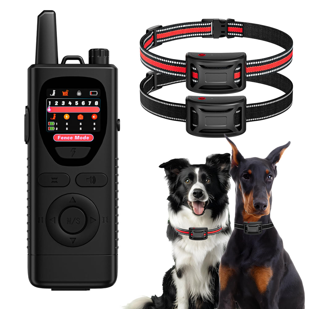 Yolesty wireless dog fence system center point setup enables easy boundary planning.