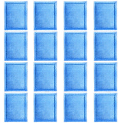 Yonice 16-pack aquarium filter cartridge bundle for reliable replacement and filtration.