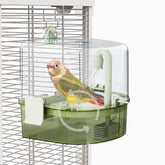 YOOSO WING automatic bird bath mounted on cage for easy cage bathing