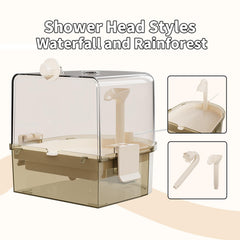 YOOSO WING durable ABS plastic bath with clear tank