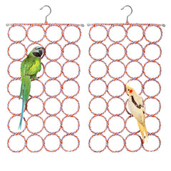 Yopay bird net toy for cage enrichment and exploration