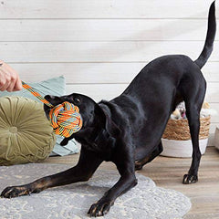 Youngever 3-knots rope toy designed for strong chewers and durable play