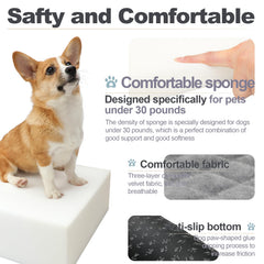 Youvee dog booster-seat in-car installation demonstrates compatibility with 3-point seat belts.