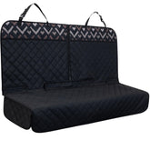 YOVEEKLE back seat cover for dogs protects upholstery from dirt and fur while traveling.