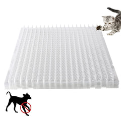 Ysglory cat spike mat for outdoor-indoor use deters pets from thresholds.