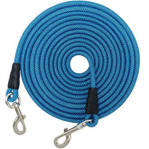 YUCFOREN dog tether 60ft leash with dual ends for secure outdoor training.
