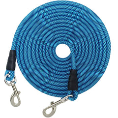 YUCFOREN dog tether long rope leash shows 40ft reach for outdoor training