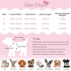 YUDODO Bowknot Dog Sweater Dress front view shows cozy knit warmth