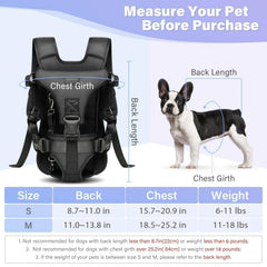 YUDODO front pet carrier interior view showing pet inside securely