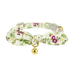 YUDOTE Cat Collar with bell closeup, helps locate your cat.