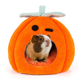 YUEPET guinea pig bed cave warm fleece hideout for cozy winter naps.